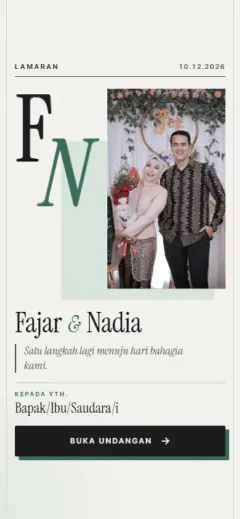 Template Monogram Modern