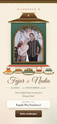 Template Seserahan Nusantara
