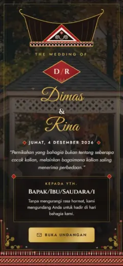 Template Batak Ulos Gorga