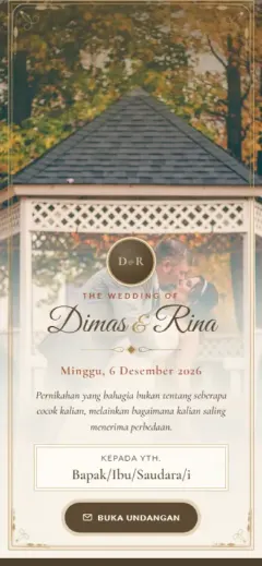 Template Elegan Klasik