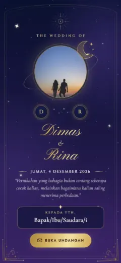 Template Galaksi Celestial