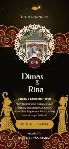 Template Jawa Wayang