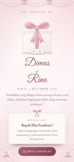 Template Pita & Mutiara