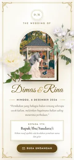 Template Putih Klasik
