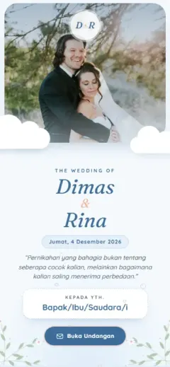 Template Soft Blue Airy
