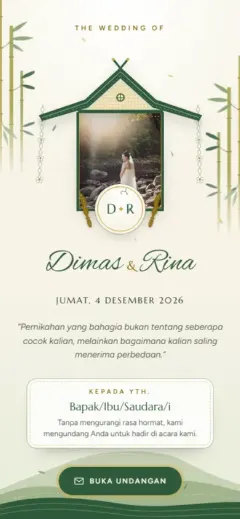 Template Sunda Kujang