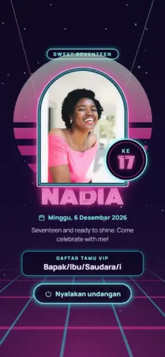 Template Neon Night