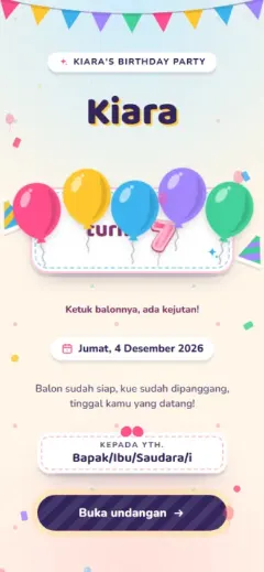 Template Pesta Balon