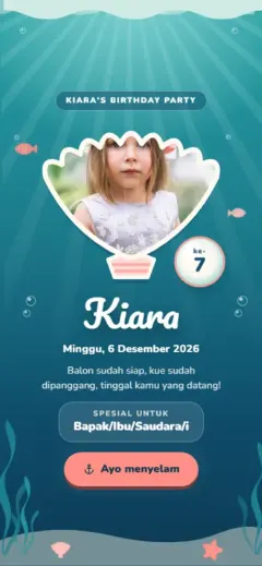 Template Putri Duyung