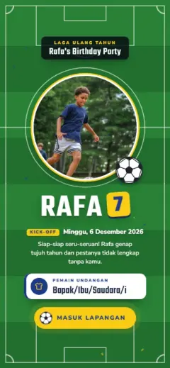 Template Sepak Bola Juara